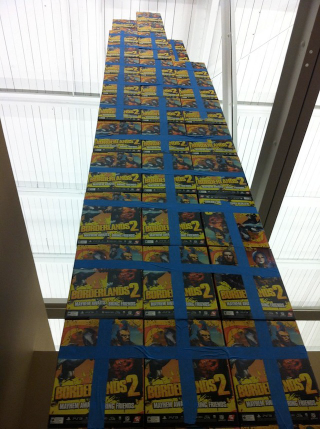 Illustration for article titled Kneel Before This Massive Tower Of Borderlands 2 Boxes